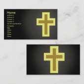 Christentum - Geschäft Visitenkarte (Vorne/Hinten)