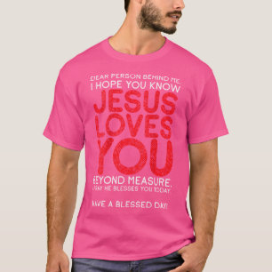 Christentum Jesus Lieben Sie Jesus Christus Gott C T-Shirt