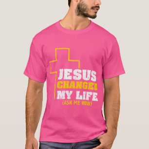 Christentum Kreuz Glaube Christlich Jesus Devotee T-Shirt