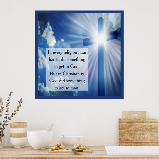 Christentum Poster (Küche)