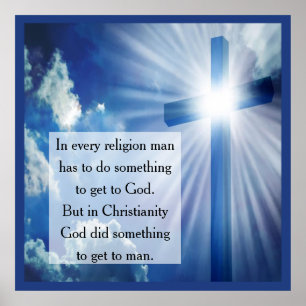Christentum Poster