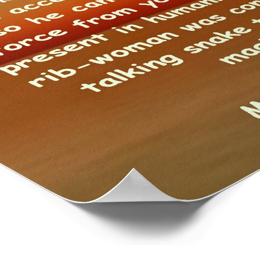 Christentum Poster (Ecke)