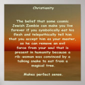 Christentum Poster (Vorne)