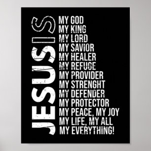 Christentum Religion Heilige Bibel Christlich Jesu Poster