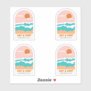 Christentum Salz und Licht Aufkleber