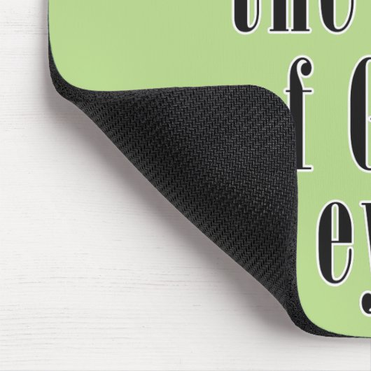 Christentum Sprichwort und Zitate Mousepad (Ecke)