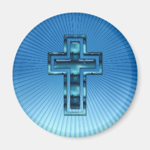 Christentums-inspirierend   religiöses Kreuz Magnet