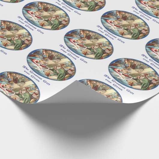 Christgeburt Christi Geschenkpapier (Ecke)