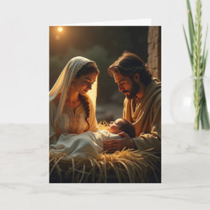 CHRISTGEBURT CHRISTLICHE WEIHNACHTSKARTE KARTE