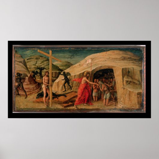 Christi Abstieg in Limbo Poster (Vorne)