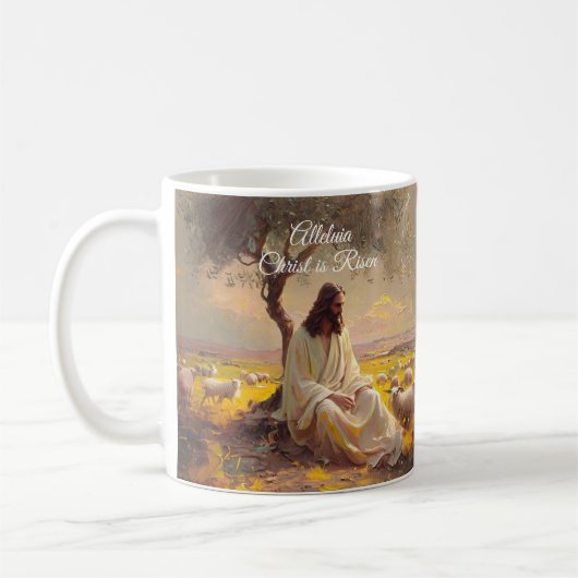 Christi Auferstehung Ostern Christlich Religiös Vi Kaffeetasse (Links)