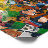 Christi Eintritt in Brüssel 1889 von J. Ensor Poster (Ecke)