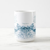 Christi erlösende Liebe Inspiration Zitat Kaffeetasse (Mittel)