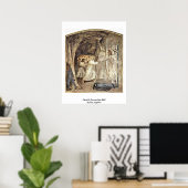 Christi geht von Fra Angelico in die Hölle Poster (Heimbüro)