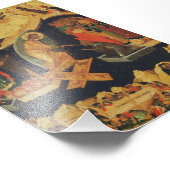  Christi Höllenfahrt Auferstehung Jesu  Fotodruck (Ecke)