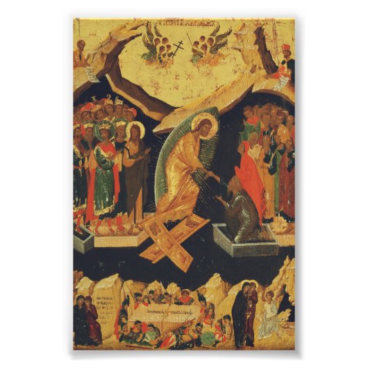  Christi Höllenfahrt Auferstehung Jesu  Fotodruck (Vorne)