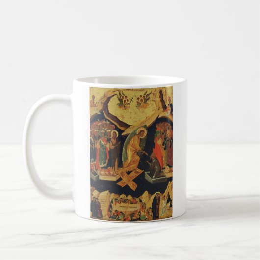 Christi Höllenfahrt Auferstehung Jesu Kaffeetasse (Links)
