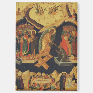 Christi Höllenfahrt Auferstehung Jesu Magnet