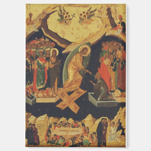 Christi Höllenfahrt Auferstehung Jesu Magnet (Vorderseite)