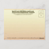 Christi Postkarte (Rückseite)