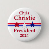 Christi Präsident 2024 Button (Vorderseite)