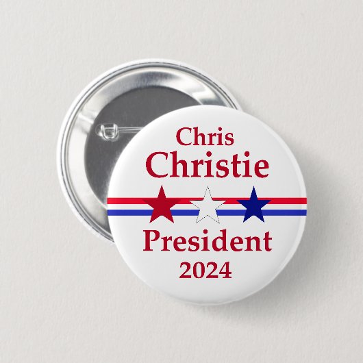 Christi Präsident 2024 Button (Vorne & Hinten)