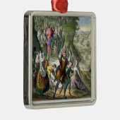 Christi-Triumpheinreise nach Jerusalem, aus einer Ornament Aus Metall (Rechts)