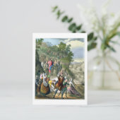 Christi-Triumpheinreise nach Jerusalem, aus einer  Postkarte (Stehend Vorderseite)