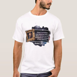 Christiaan Huygens Zitat T-Shirt