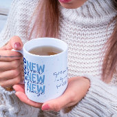 Christian 2026 New Year Custom Scripture Cross Kaffeetasse