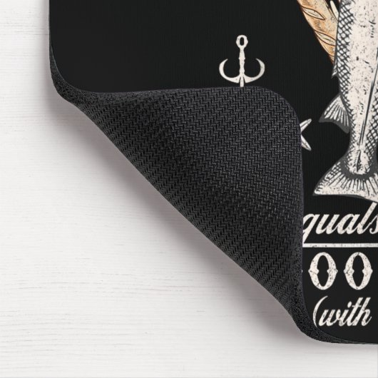 Christian 2 Fishes 5 Breads 5000 Against Mousepad (Ecke)