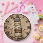Christian Amazing Grace Coffee Lover Decor Pappteller (Party)