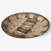 Christian Amazing Grace Coffee Lover Decor Pappteller (Schrägansicht)