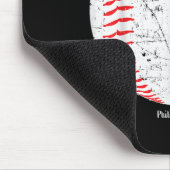 Christian Baseball Philipans 4_13 I Can Do All Thi Mousepad (Ecke)