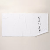 Christian bath towel Jesus loves me Badehandtuch (Badehandtuch)