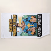 Christian Beach Towel For Single Men Strandtuch (Vorderseite)