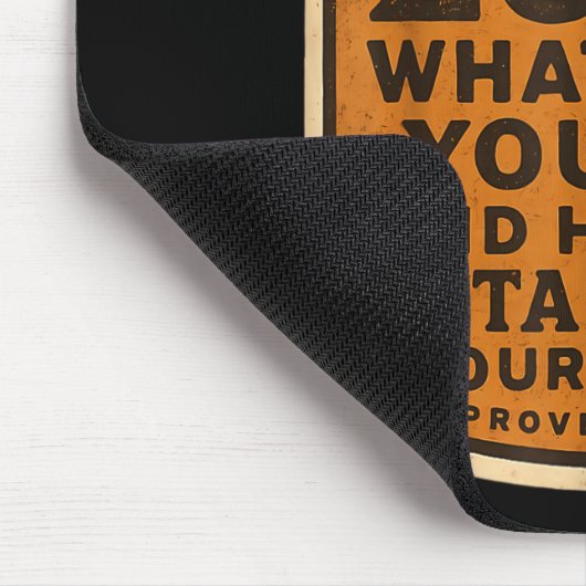 Christian Bible Commit To The Lord Whatever You Do Mousepad (Ecke)