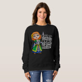 Christian Bible Motivation Armor of God Ephesians  Sweatshirt (Vorne ganz)