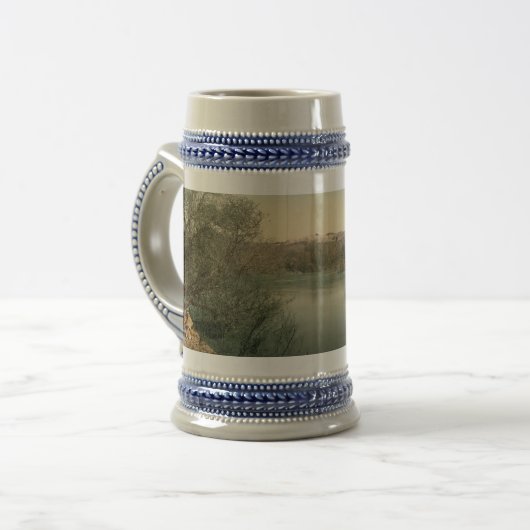 Christian Bible Scene Bierglas (Vorderseite Links)