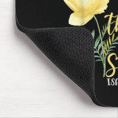 Christian Bible Verse Butterfly Rose Flower Isaiah Mousepad (Ecke)