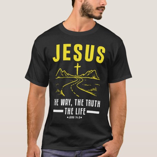 Christian Bible Verse Faith Believer Follower  1 T-Shirt (Vorderseite)
