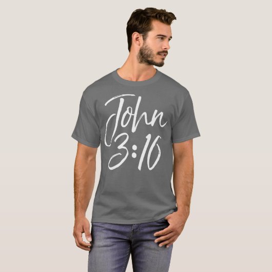 Christian Bible Verse Gift Scripture Reference T-Shirt (Vorne ganz)