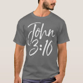 Christian Bible Verse Gift Scripture Reference T-Shirt (Vorderseite)