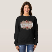 Christian Bible Verse in Spanish Con Dios Todo Es  Sweatshirt (Vorne ganz)