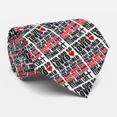 Christian Bible Verse John 3:16 Custom Necktie Krawatte (Gerollt)