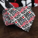 Christian Bible Verse John 3:16 Custom Necktie Krawatte<br><div class="desc">This custom necktie features the powerful and well-loved Bible verse,  John 3:16. It's a thoughtful and inspiring gift for any occasion,  perfect for expressing faith and making a statement. The design is clean and modern,  ensuring it's both stylish and meaningful.</div>