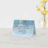 Christian Bible Verse Note Card, Blank Inside Karte (Gelbe Blume)