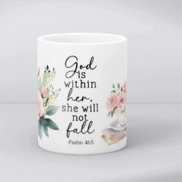 Christian Bible Verse Psalms Coffee Mug Kaffeetasse