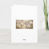 Christian Bible Verse Sympathy Card Karte (Rückseite)