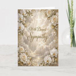 Christian Bible Verse Sympathy Card Karte